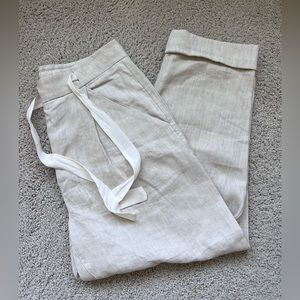 Aritzia Wilfred New Allant Linen Pant - size 6